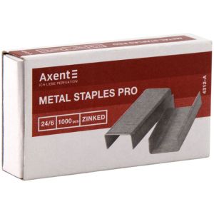 Телчета за телбод №24/6 Axent Pro - 1000бр.