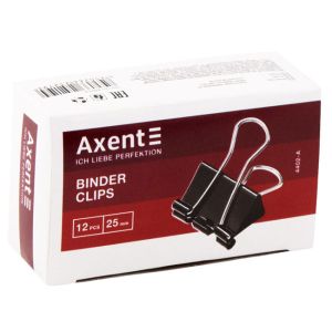 Щипки Axent - 25мм, 100л. 12бр.