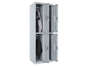 Метален гардероб за съблекалня ML 12-40 - 1830x600x500мм