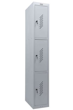 Метален гардероб за съблекалня ML 13-30 - 1830x300x500мм