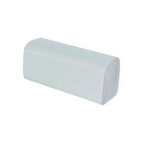 Нагънати кърпи за ръце Perfetto еднопластови, рециклирани V-сгъвка, 23х23 cm, 200 бр.