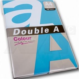ЦВЕТНА ХАРТИЯ Double A наситен син A4 50 л. 80g  