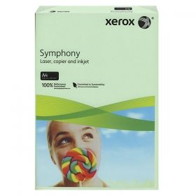 ЦВЕТНА ХАРТИЯ Xerox зелен пастел A4 500 л. 80g  