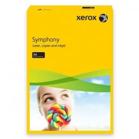 ЦВЕТНА ХАРТИЯ Xerox тъмно жълт A4 500 л. 80g  
