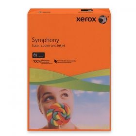 ЦВЕТНА ХАРТИЯ Xerox оражев A4 500 л. 80g  
