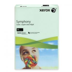 ЦВЕТНА ХАРТИЯ Xerox полузелен зелен A4 500 л. 80g  