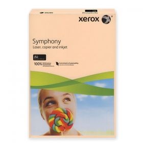 ЦВЕТНА ХАРТИЯ Xerox пъпеш A4 500 л. 80g  