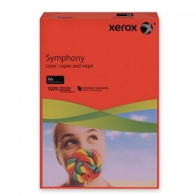 Цветен картон Xerox Тъмно-червен A4 250 л. 160 g/m2 Наситен