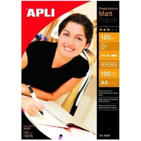 ФОТО ХАРТИЯ APLI  мат A4 100 л. 120 g/m2  