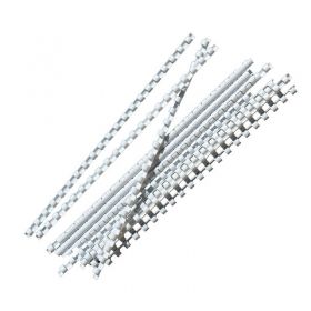 Пластмасови гребени  за подвързване 51 mm до 500 листа Бял 50 бр.