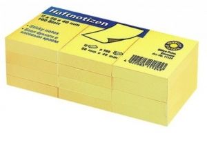 САМОЗАЛЕПВАЩИ ЛИСТЧЕТА Office Point Жълт 50х40 mm, 100 л.