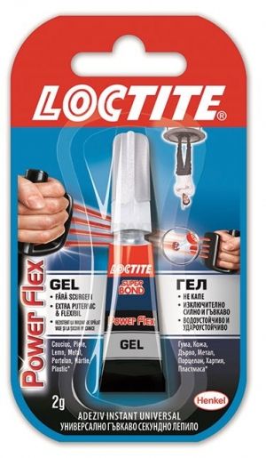 Моментно лепило Loctite SuperBond Gel - 2g