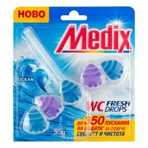 Ароматизатор WC Medix Drops 5 топчета Ocean