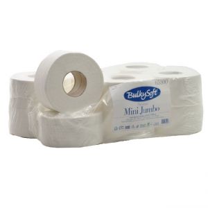 Тоалетна хартия T-plus Mini Jumbo Soft Joy двупластова