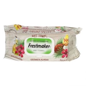 Мокри кърпи Freshmaker с капак 144 бр.