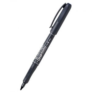 Перманентен тънкописец Centropen OHP F Черен