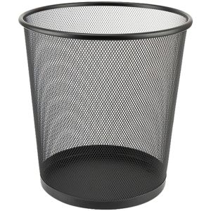 Кош метална мрежа Axent 12 l Черен