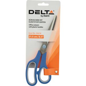 Ножица Delta 21 cm гумирана зона Син