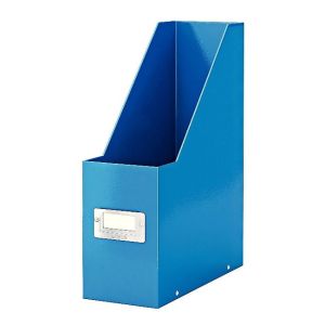 Вертикална поставка картон Leitz Wow Colours - синя