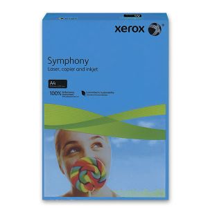 Цветен картон Xerox Тъмносин наситен A4 250 л. 160 g/m2