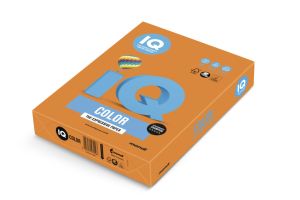 Цветен картон Mondi IQ Colour оражев A4 250 л. 160g 