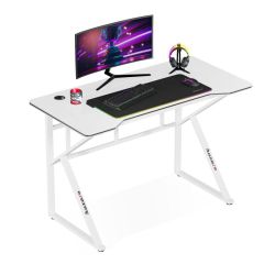 Геймърско бюро Hero 1.6, 120см, бял