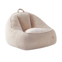 Фотьойл-пуф Comfy 4.0 с облегалка - бежов
