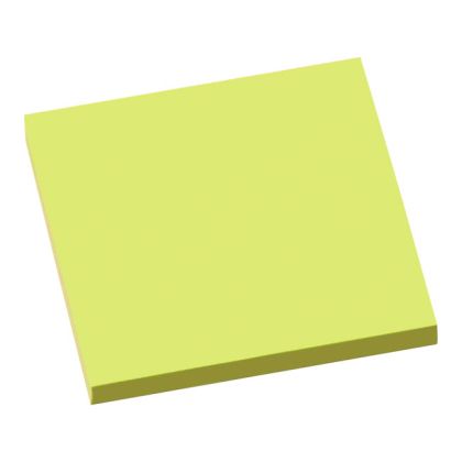 Самозалепващи листчета Info Notes неон - 75х75mm, 80л.