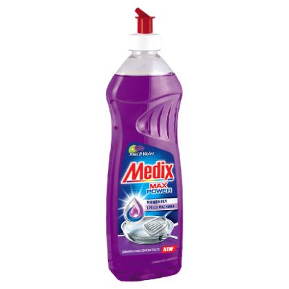 Препарат за съдове Medix Max Power Gel Kiwi Viol - 415ml