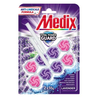 Ароматизатор за WC Medix Total Power Guard - 2x55гр.