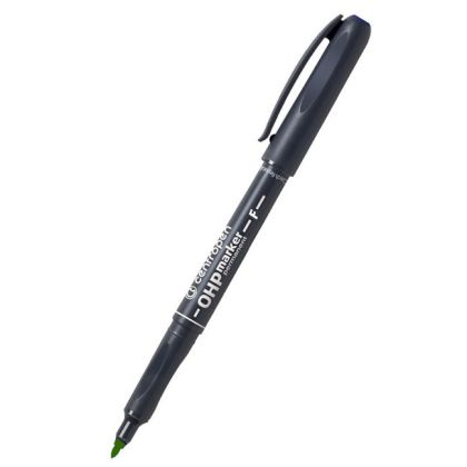 Перманентен тънкописец Centropen OHP F - син, зелен, червен, черен