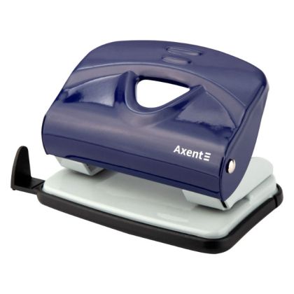 Перфоратор Axent Exakt Бордо до 20листа - син, бордо, черен