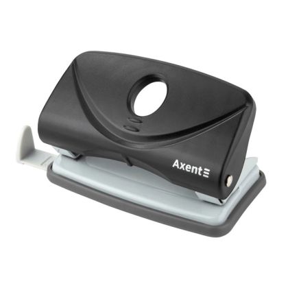 Перфоратор Axent Welle Plastic до 10листа - син, бордо, черен