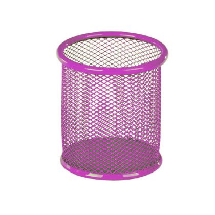 Метален кръгъл моливник Axent