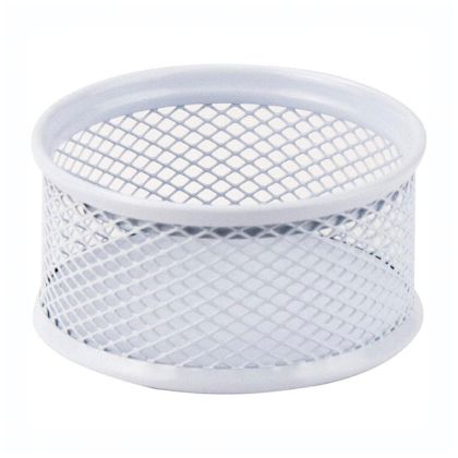 Метална поставка за кламери Axent - бял, сив, черен