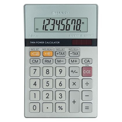 Настолен калкулатор Sharp EL330ERB - 8 разряда