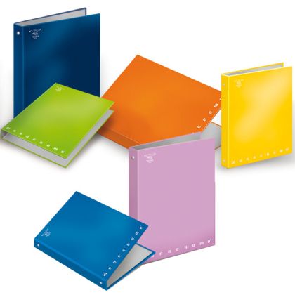 Класьор с 4 ринга Pigna Monocromo The Original - А5, 2.5сm