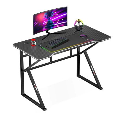Геймърско бюро Hero 1.6, 120см, черен