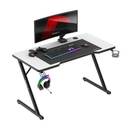 Геймърско бюро Hero 2.5, 120см, бял