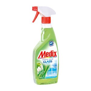Препарат за прозорци пулверизатор Medix Glass Freesia and Appl 500 ml  