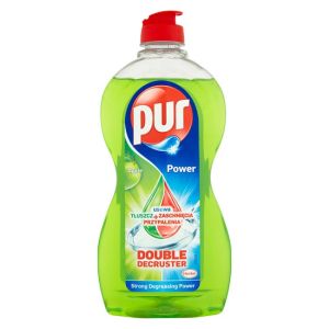 Препарат за съдове Pur Power Gel Apple 450 ml