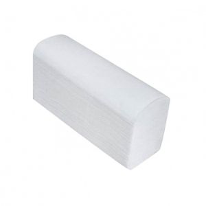 Нагънати кърпи за ръце Clean Job Ive двупластови , Z-сгъвка 150 бр., 22х22 mm, бял