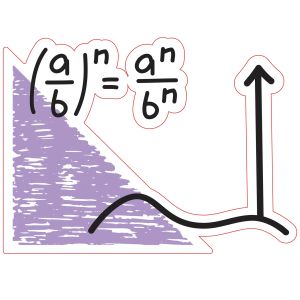 Стикер - Математика, D7 стикер 10