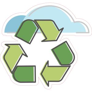 Стикер - Зелени технологии и устойчиво развитие, C6 стикер 2