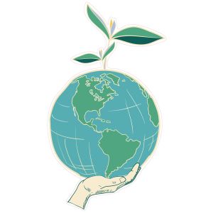 Стикер - Зелени технологии и устойчиво развитие, C8 стикер 7