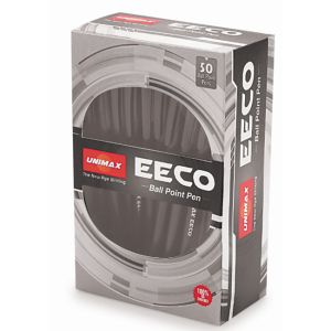Химикалка Unimax Eeco 0.7mm черен