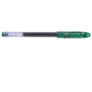 Ролер Pilot Super Gel LS-8F-BG 0.7 - син, зелен, червен, черен