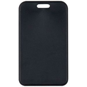 Висящ бадж Axent SoftTouch вертикален 65x110мм - син, черен