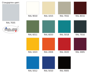 Метален гардероб Sum 330W - 900x500x1800мм