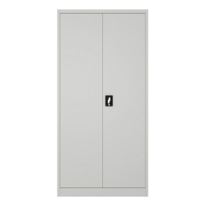 Метален шкаф 90x40x185 cm - сив  